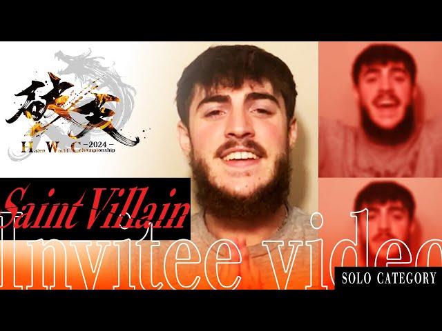 Saint Villain | Haten World Championship 2024  | Invitee video