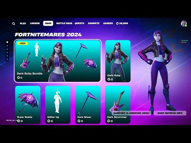 FREE BUNDLE NOW in FORTNITEMARES 2024