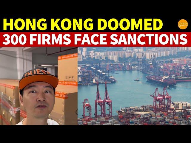 Hong Kong Doomed! 300 Firms in China, HK Face Sanctions for Secretly Exporting US Chips to Russia