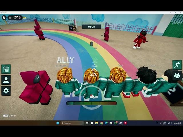 Jogando Roblox