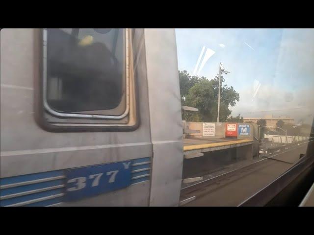 Riding BART C1 Car 376 (October 2022)