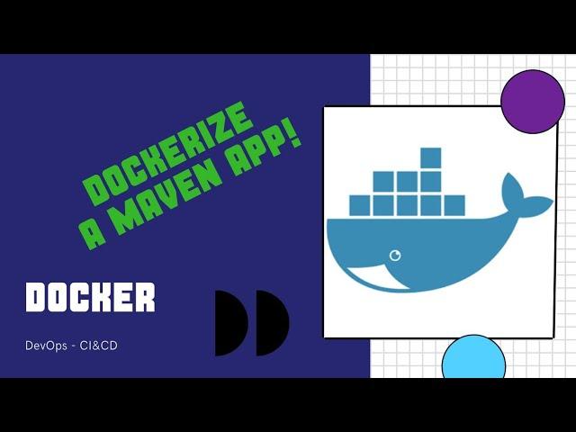 How to  DOCKERIZE  a MAVEN application on an easy way | Docker | DevOps