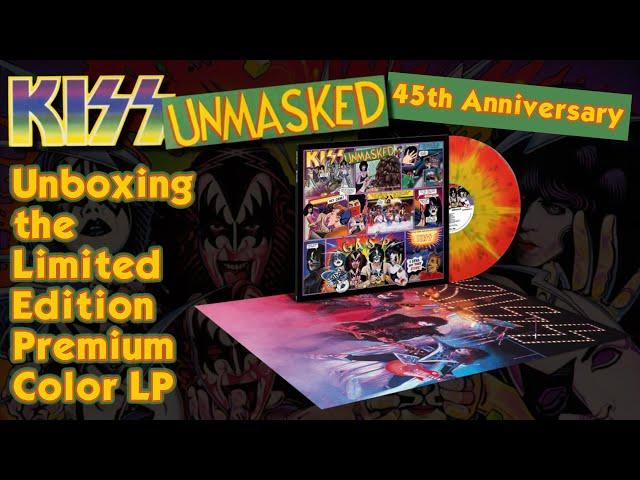 Unboxing the KISS - Unmasked 45th Anniversary Limited Edition Premium Color LP | Vinyl Community