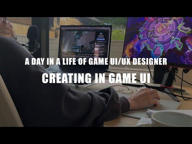 a normal day in a life of Senior game UI/UX designer | aesthetic  | cooking | remote work