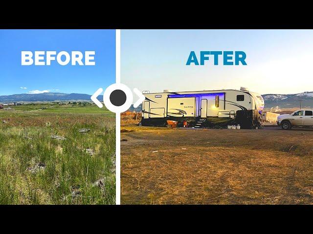 How To Live In An Rv on Your Own Land