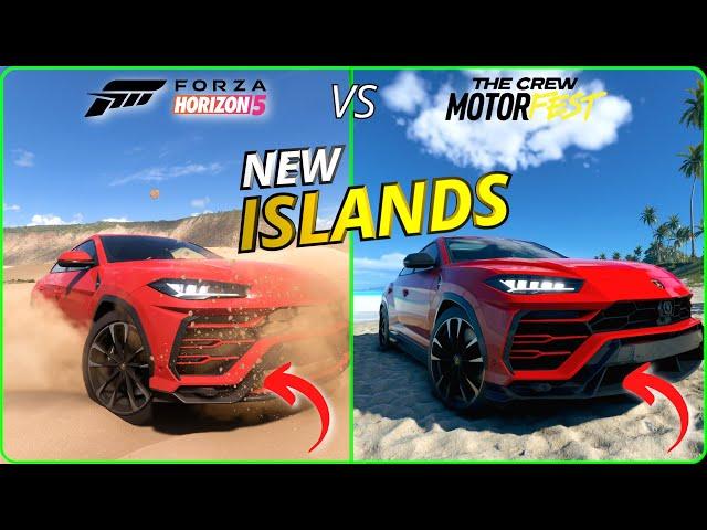 Forza  5 vs The Crew Motorfest (NEW ISLANDS)