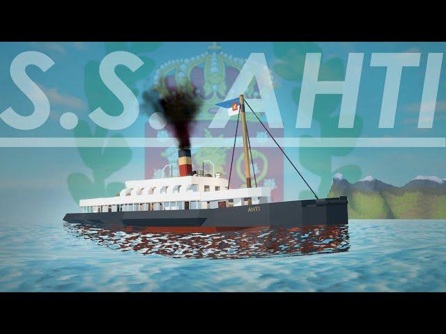 S.S. Ahti | Custom Tender Ship | (Roblox Plane Crazy)