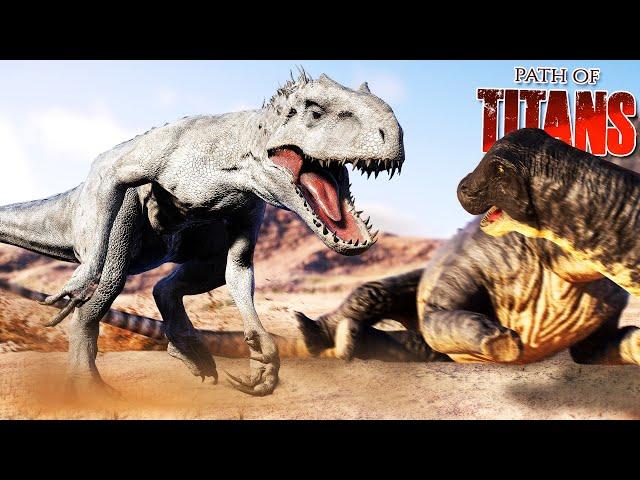 Indominus Rex as a New Playable Dinosaur | Path of Titans (Mod Concept)