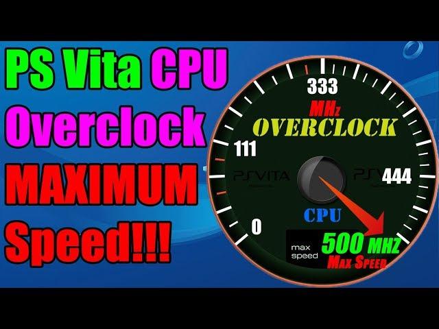 PS Vita CPU Overclock! Take you PS Vita to MAXIMUM Speed! LOLIcon PLUGIN Install Guide!