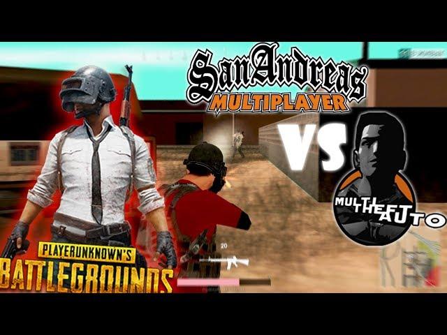 СРАВНИВАЕМ МОД PLAYERUNKNOWN'S BATTLEGROUDS В GTA SAMP И MTA || PUBG SAMP VS PUBG MTA