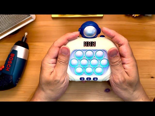 Pop it game Machine Puzzle Toys Astronaut￼ Unboxing | ASMr.anson