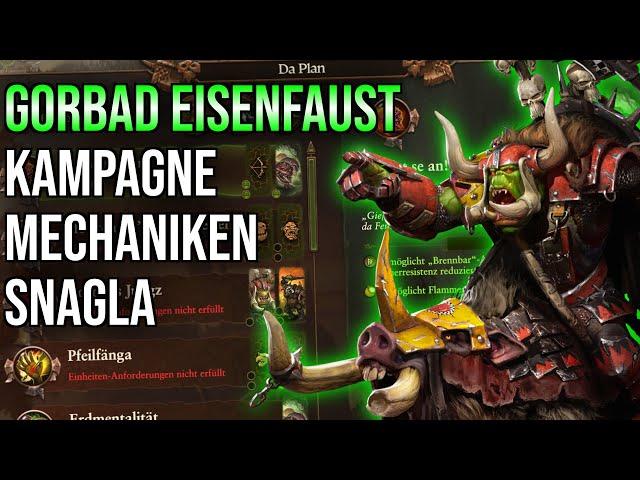 GORBAD & SNAGLA | Kampagne & Mechaniken | Total War: Warhammer 3 OMENS OF DESTRUCTION