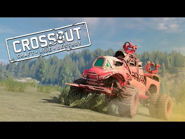 БИТВА АВТОСБОРОК В CROSSOUT - БОМЖ СБОРКИ В БИТВЕ 2 НА 2 В КРОССАУТ