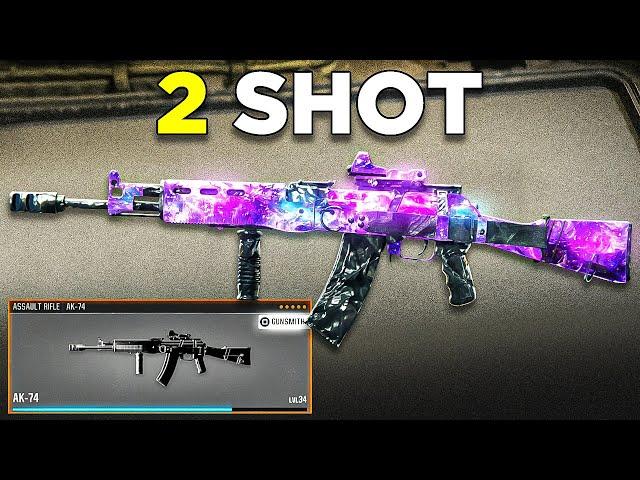 the *2 SHOT* AK74 CLASS in BLACK OPS 6!  (Best AK74 Class Setup) - BO6