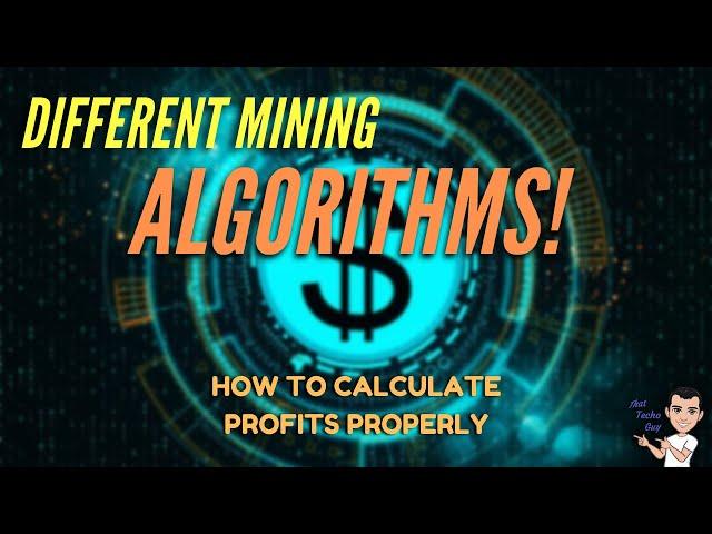 Calculate Hashrates and Profits for Different Mining Algorithms Properly!