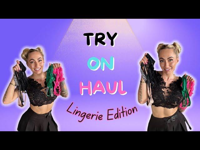 [4K] Panties Try-On Haul Review | Lingerie Edition