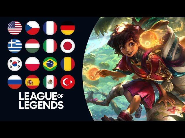 Milio - All Voice Lines - All Languages | League of Legends | Milio Voice Lines