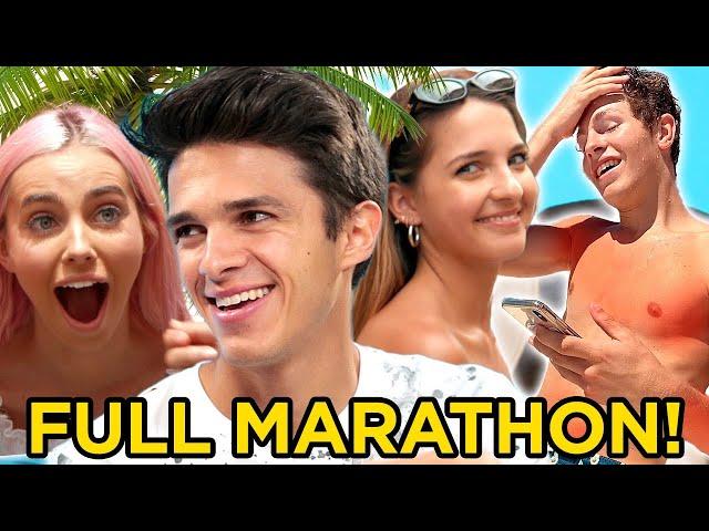 Brent Rivera DREAM VACATION - FULL MARATHON w/ Best Friends | AwesomenessTV