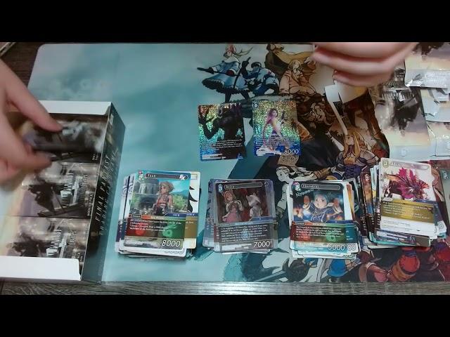 Final Fantasy TCG From Nightmares Master Case Opening Box 7