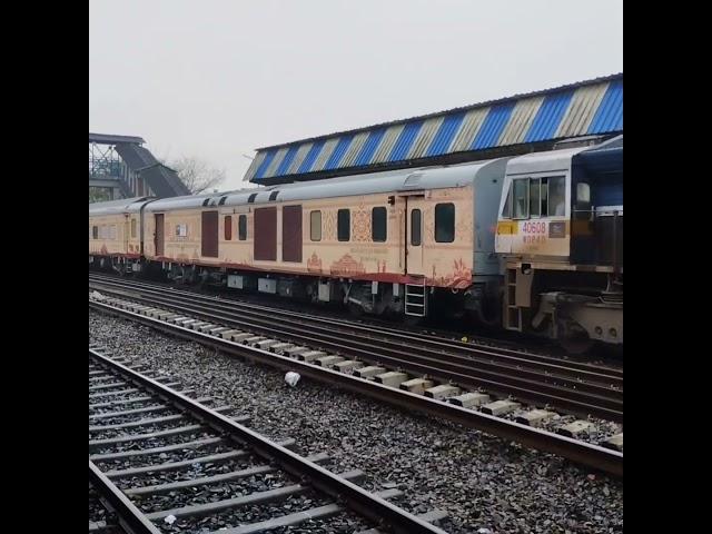 Bharat Gaurav Tourist Train Arriving Naharkatia Station Assam