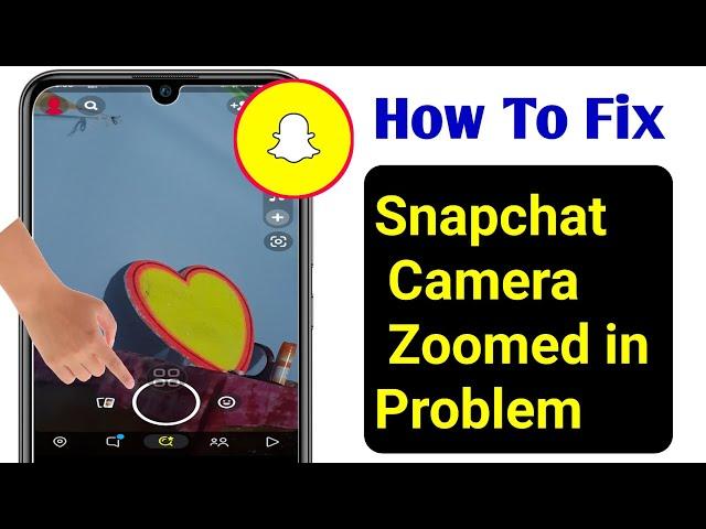 Fix- Snapchat Camera Zoomed in Problem (New Procces 2023)