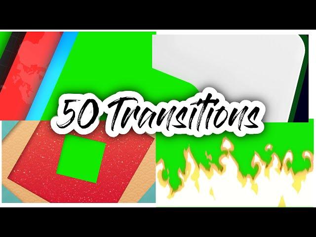 Green Screen Transitions (with Downloadlink) 4K