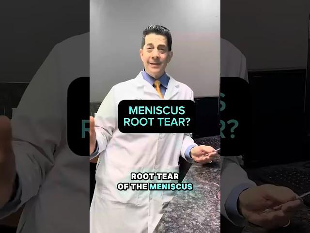 How is a Meniscus Root Tear Treated?