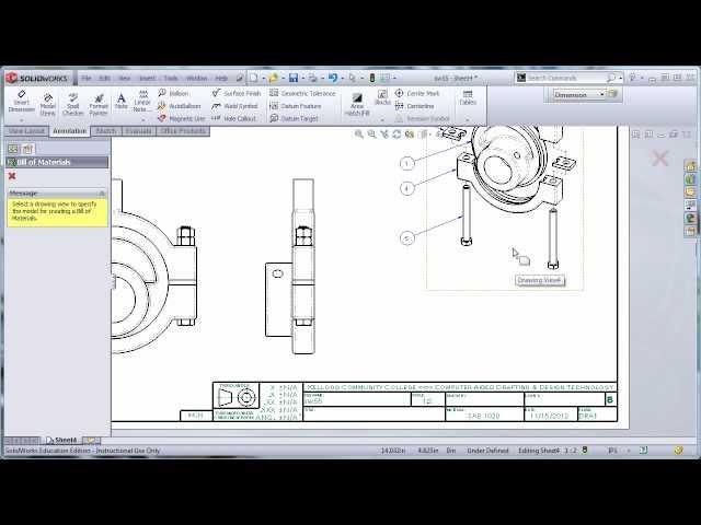 DRAF 194/234: Yoke Assembly Drawing