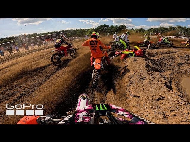 GoPro: Lotte Van Drunen 2024 FIM MX2 Moto 2 from Round 14 Lommel