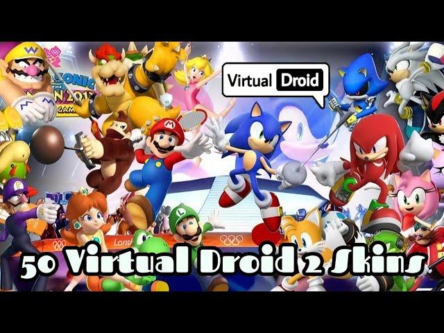 Top 50 Best Skins for Virtual Droid 2 | Ultimate Skin Collection 2024 Virtual Droid 2