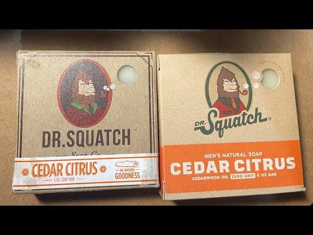 OG Cedar Citrus VS New Cedar Citrus (Dr. Squatch)