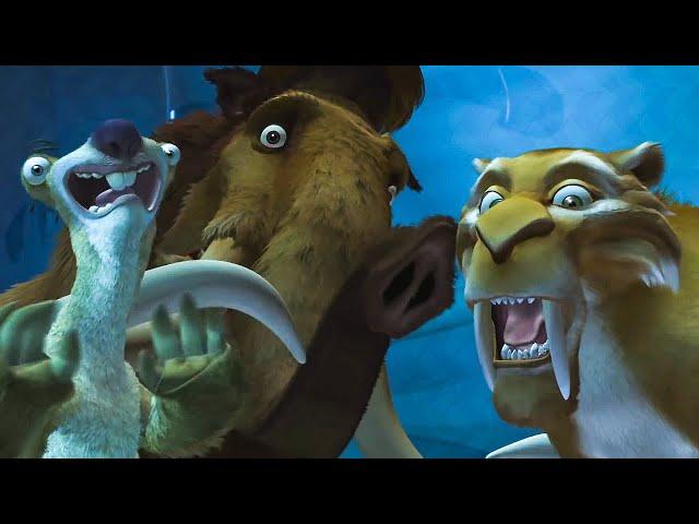 Ice Slide Scene - ICE AGE (2002) Movie Clip