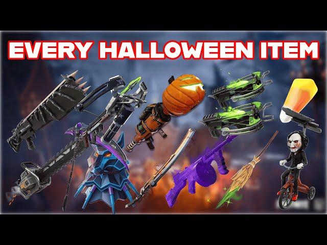 Ranking EVERY HALLOWEEN/FORTNITEMARES ITEM In FORTNITE HISTORY From WORST To BEST