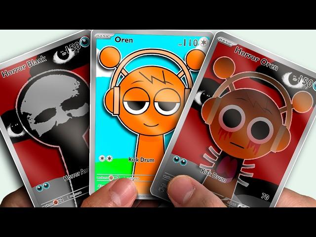 Incredibox Sprunki Pokémon Edition! My new Sprunki Pokémon Cards! (Regular and Horror Characters!!!)