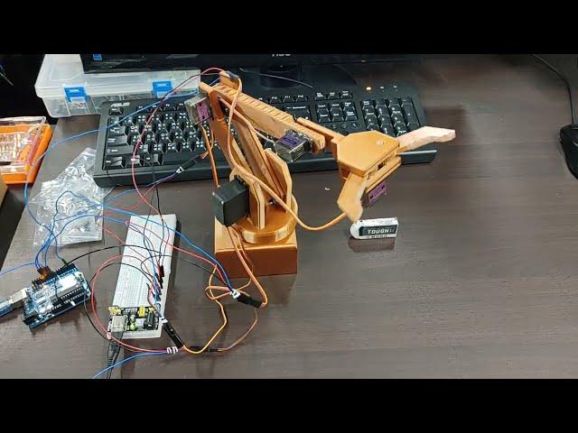 Arduino Project: Four-Axis Robot Arm