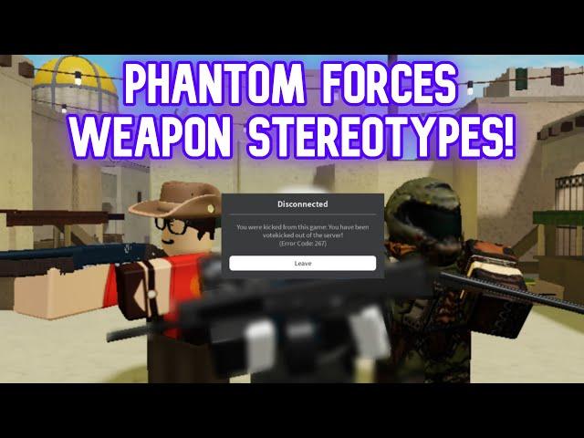 Phantom Forces Weapon Stereotypes Revamped! Ep: 4  Shotguns