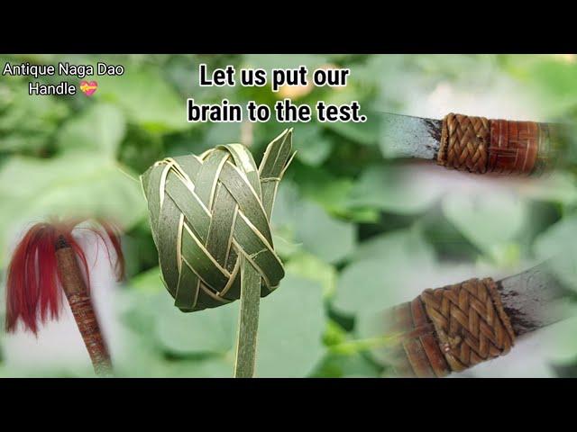 How to craft Naga Dao handle technique|Weaving ancient secret of antique treditional Naga Dao handle