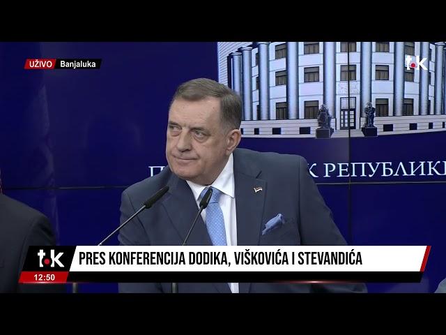 Dodik odgovarao na pitanja novinara: Vozi odavde!