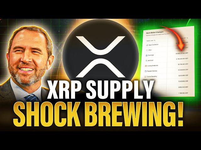 MAJOR XRP Supply Shock Is Brewing | Huge XRP News Update