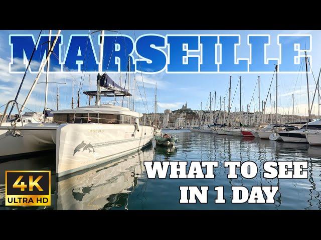 MARSEILLE FRANCE - THINGS TO SEE IN 1 DAY - 2023 - 4K