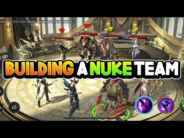 How to Build a SPEED NUKE Team in Arena | Raid Shadow Legends