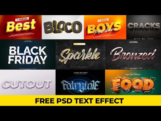 3d text photoshop psd download free Part 1 | Seth K Bani