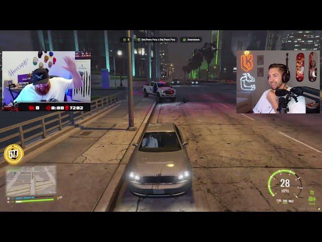 Chawa makes Hutch RAGE after Losing him on Funny Traffic Stop (Both POVs) | Prodigy RP 2.0