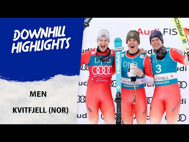 Von Allmen leads another sensational Swiss 1-2-3 | FIS Alpine World Cup 24-25