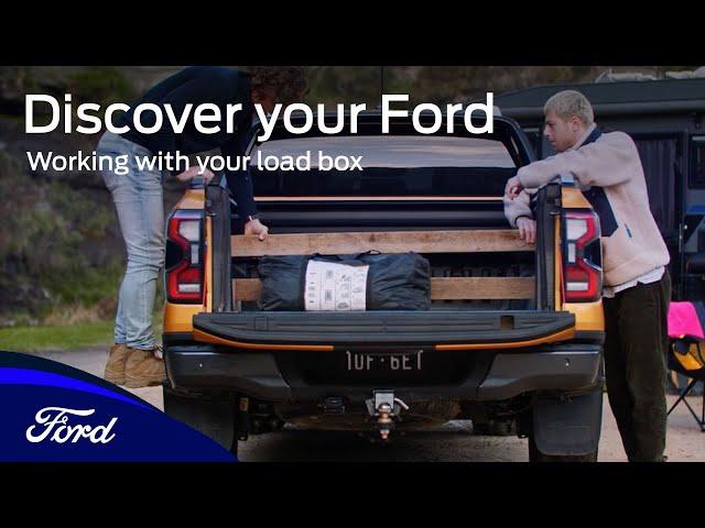 How to work with the load box | Discover your Ford Ranger