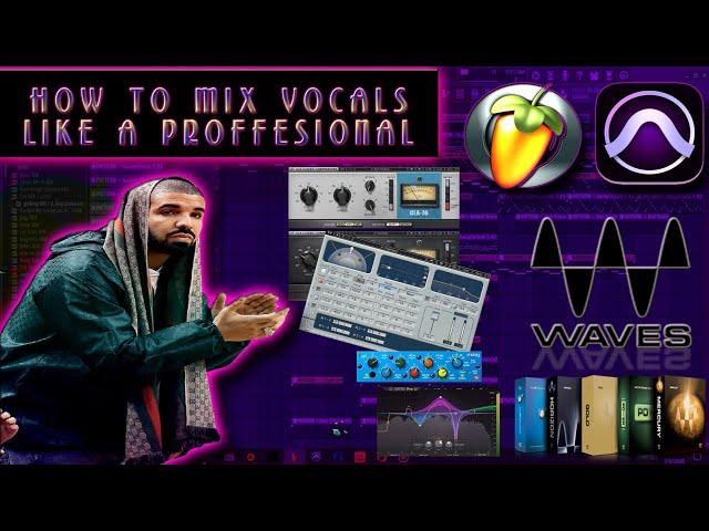 How To Mix Vocals | How To Sound Like Juice WRLD | Mixing & Mastering in FL20 like A PRO | Waves