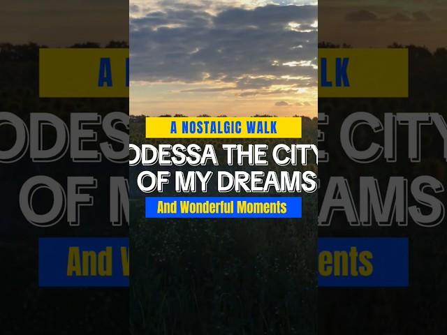 Odessa, the city of my dreams: a nostalgic walk #ukraine #odessa #cinematic #nostalgia #shortvideo