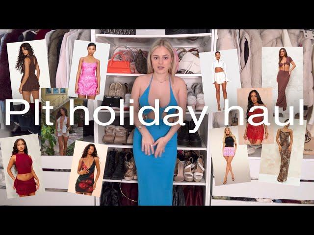 Plt holiday haul | try on