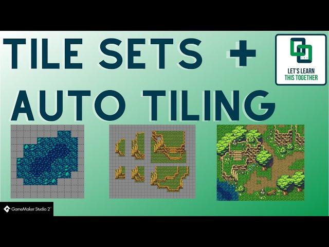 GameMaker Studio 2.3 - How to Create and Use Tile Sets + Auto Tiling