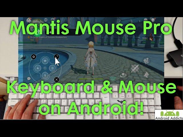 Mantis Mouse Pro - Android Keyboard and Mouse PUBG, Genshin Impact